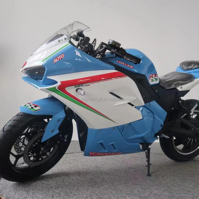 Motocicletas de carreras 5000W 72V Motor de corriente continua sin escobillas con diseño de freno hidráulico