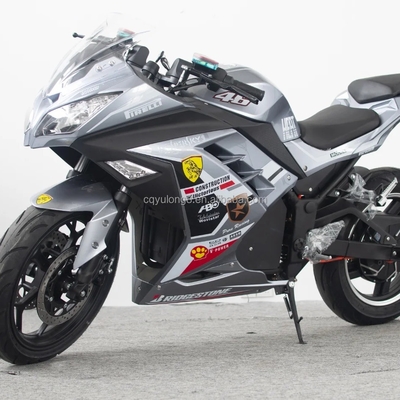 Velocidad máxima 80km/h 17 pulgadas Motocicleta eléctrica 3000W 72V pantalla LCD bicicletas de montaña de tierra