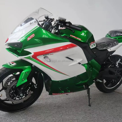 Motocicleta eléctrica de 2 ruedas de alta velocidad Máxima velocidad de 80 km/h para un rendimiento final