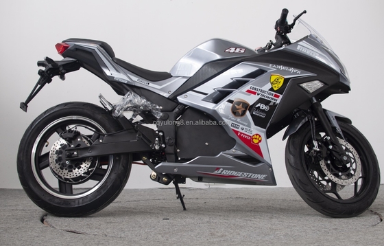 Velocidad máxima 80km/h 17 pulgadas Motocicleta eléctrica 3000W 72V pantalla LCD bicicletas de montaña de tierra