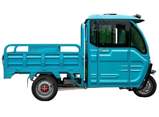 Capacidad de carga útil de 400 kg Triciclo eléctrico para el transporte de carga en la agricultura