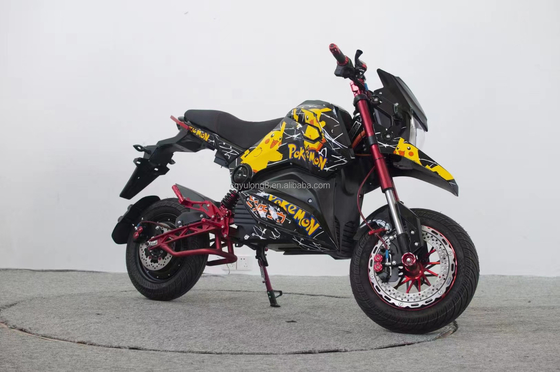 60-80 Km/h de máxima velocidad motocicleta eléctrica motoscooter con diseño de batería de litio