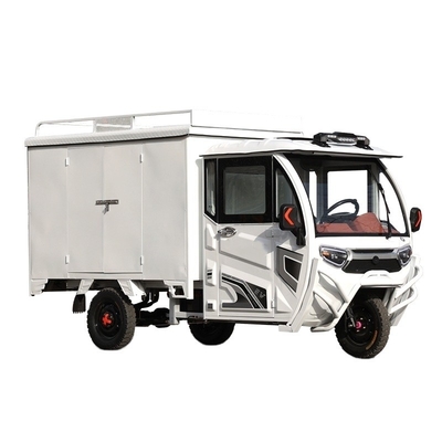 60V 1800W Camión eléctrico triciclo expreso totalmente cerrado con múltiples opciones de color