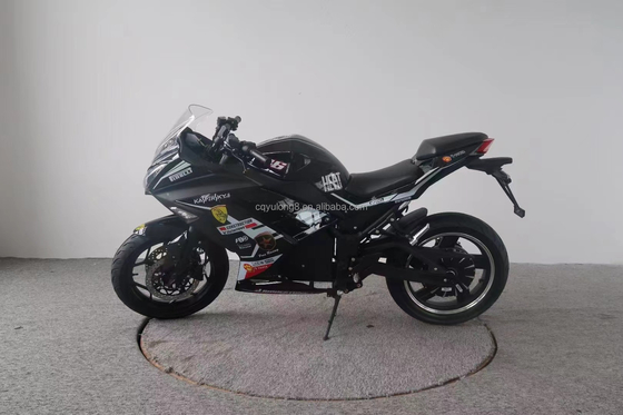 17 pulgadas neumático alta velocidad 3kw 80km por hora Motocicleta con batería