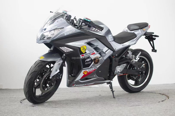 17 pulgadas neumático alta velocidad 3kw 80km por hora Motocicleta con batería
