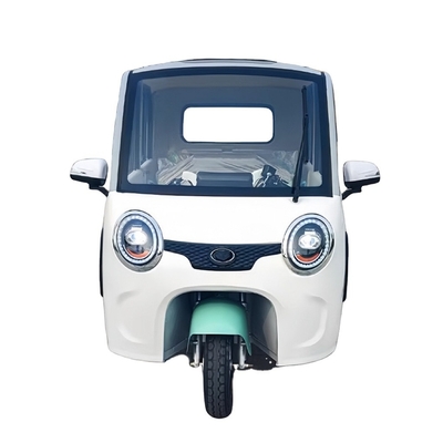Camión familiar doméstico Triciclo eléctrico de 1200W con 4 asientos completamente cerrados y energía