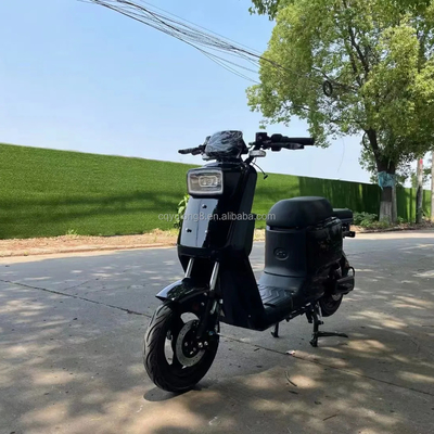 Motocicleta eléctrica de ciudad de alta velocidad de 60V, ciclomotor con motor potente y pantalla LCD