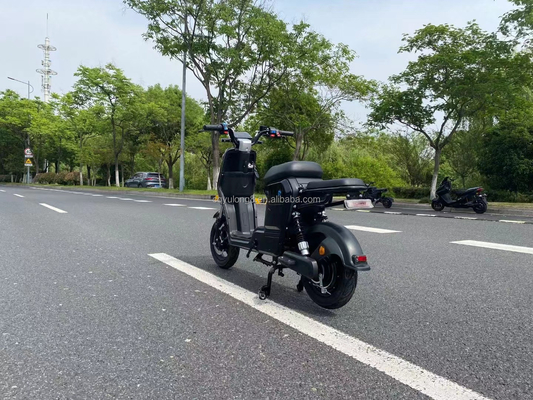 Motocicleta eléctrica de ciudad de alta velocidad de 60V, ciclomotor con motor potente y pantalla LCD