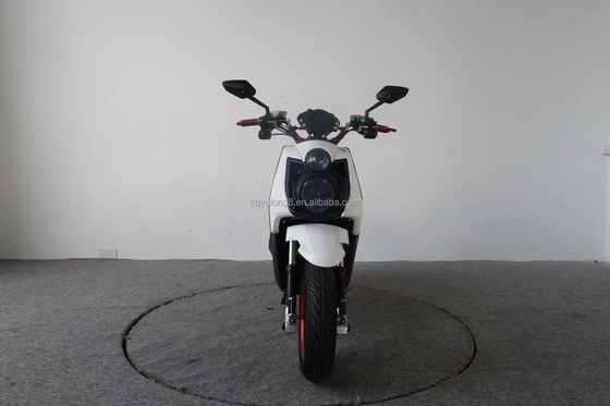 Pantalla LCD Potentes motocicletas eléctricas 500w 1000w 1500w Motor sin escobillas para adultos