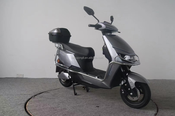 Motocicleta eléctrica de 3000 W con batería de litio extraíble y freno de disco