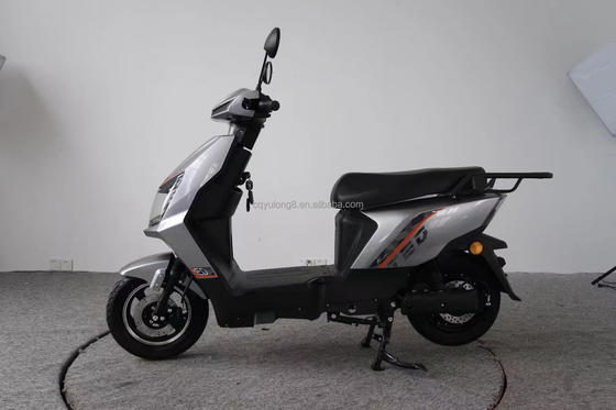 Motocicleta eléctrica de 3000 W con batería de litio extraíble y freno de disco