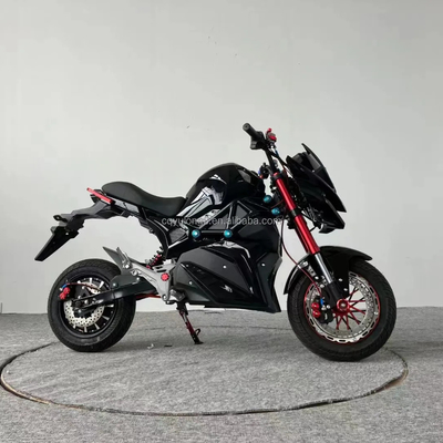 Motocicleta eléctrica de alta velocidad 80km/h de carreras motocicleta eléctrica de tierra para adultos