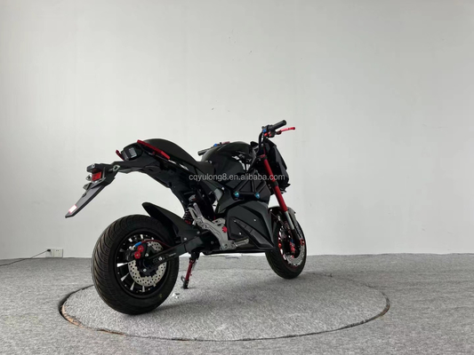 Motocicleta eléctrica de alta velocidad 80km/h de carreras motocicleta eléctrica de tierra para adultos