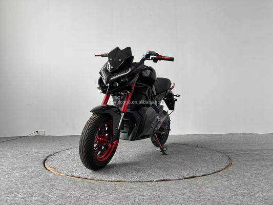 Motocicleta eléctrica de alta velocidad 80km/h de carreras motocicleta eléctrica de tierra para adultos