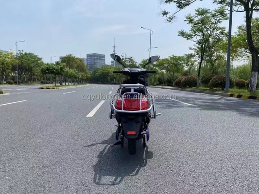 Potente motocicleta eléctrica de carreras de 800W 60V/20AH con velocidad máxima de 40 60km/h