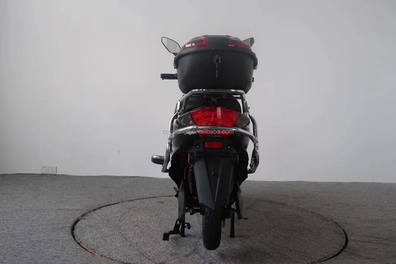 Motocicleta eléctrica de freno de disco con 1000W/2000W/3000W de potencia del motor y neumático 3.0-10