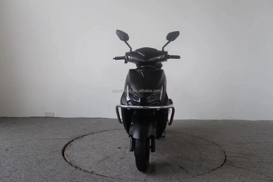Motocicleta eléctrica de freno de disco con 1000W/2000W/3000W de potencia del motor y neumático 3.0-10