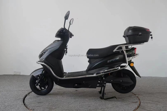 Motocicleta eléctrica de freno de disco con 1000W/2000W/3000W de potencia del motor y neumático 3.0-10
