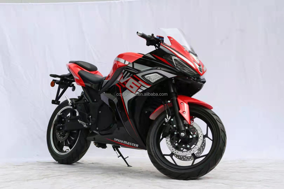 Freno de doble disco 72V Motocicleta eléctrica con 3000W-10KW de potencia y carga máxima de 200kg