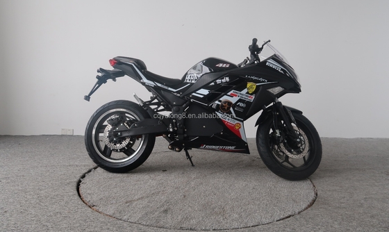 Display inteligente LCD Motocicleta eléctrica con velocidad de 65-120km/h y diseño elegante