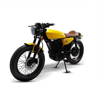 Motocicletas eléctricas retro para viajar en la calle neumático de 10 pulgadas 6-8 horas de tiempo de carga