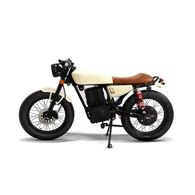 Motocicletas eléctricas retro para viajar en la calle neumático de 10 pulgadas 6-8 horas de tiempo de carga