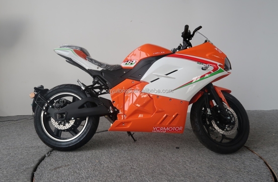 Motocicletas de carreras 72V 10000W Velocidad máxima 120km/h DKD Motocicleta eléctrica para aventura