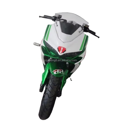 Motocicleta personalizable de 10000W con carga máxima de 300KG y rango de 60-120KM en color clásico