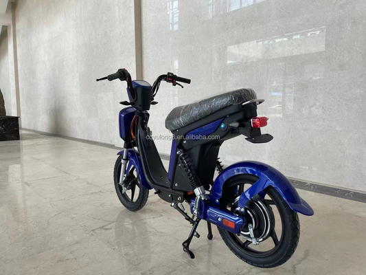 Bicicleta eléctrica con pantalla LCD personalizada con funcionalidad simple asistida por energía