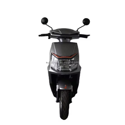 Motocicleta eléctrica de alta velocidad de 800W 48v 60v con características personalizadas y freno de disco