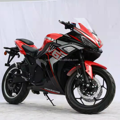 Carga máxima 200 kg Motocicletas eléctricas de carreras con motor de 3000w y batería de litio
