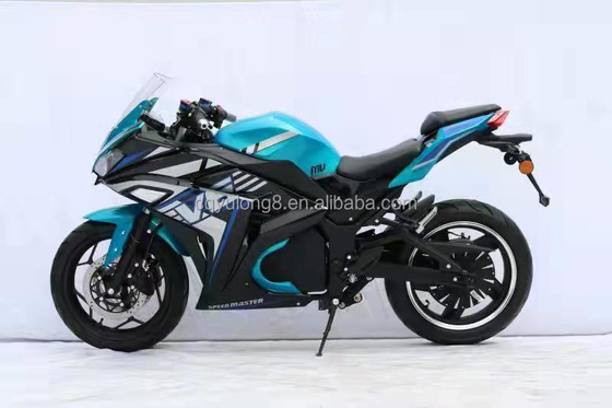 Carga máxima 200 kg Motocicletas eléctricas de carreras con motor de 3000w y batería de litio