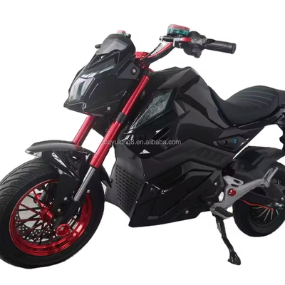 Motocicleta eléctrica LEDlight para adultos de alta velocidad 3000w 5000w Motocicleta todoterreno