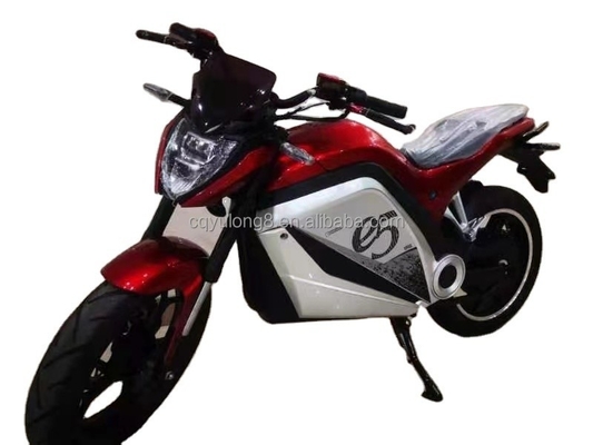 2000W/3000W/5000W Potencia del motor Scooter eléctrico de motocicleta de tierra 72V Batería de carreras de motocicletas
