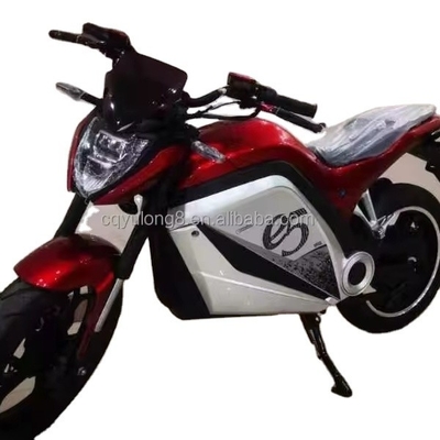 2000W/3000W/5000W Potencia del motor Scooter eléctrico de motocicleta de tierra 72V Batería de carreras de motocicletas