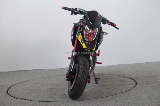 Velocidad máxima 61 80km/h 2000w 72v Alta velocidad de largo alcance motocicleta eléctrica para adultos