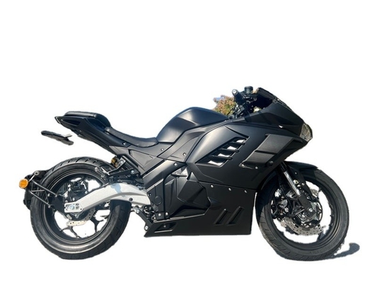 Potente 72V 3000W Batería de litio Motor eléctrico de carreras con neumático de 12 pulgadas