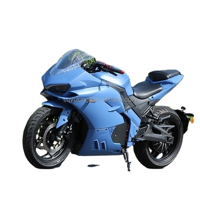 Motocicleta eléctrica de motor mediano con neumático de 17 pulgadas y configuración final de alcance de 80-120KM