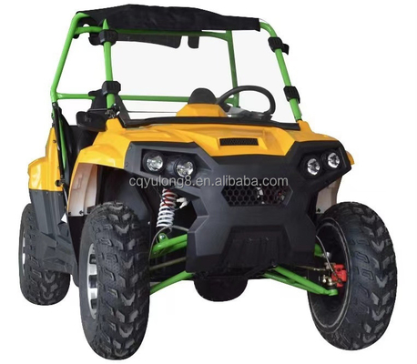 Tiempo de carga de 5-7h 2300mm*1300mm*900mm Motor aprobado 1500W 4x4 UTV lado a lado