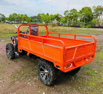 Actualice su equipo agrícola con ATVs 4x4 personalizables y cubos de carga pesados