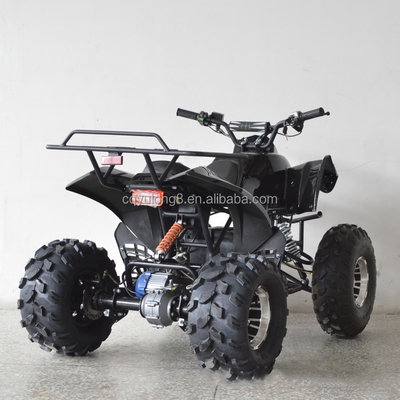 ATV eléctrico de 1000w con transmisión de eje y sistema de freno de tambor delantero trasero