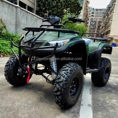 ATV todoterreno de cuatro ruedas de 250cc con tracción en cadena y características de personalización