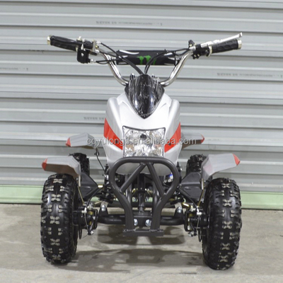 Bicicleta de cuatro ruedas de 49cc para niños Mini ATV 4x4 para niños con accionamiento por cadena y piezas